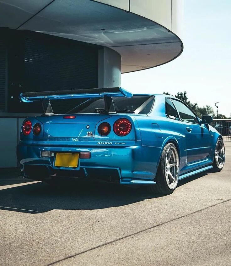 Ниссан р 34 фото What’s your favorite movie car? R34 GTR owner @martip34 Photo by @carswithralf #