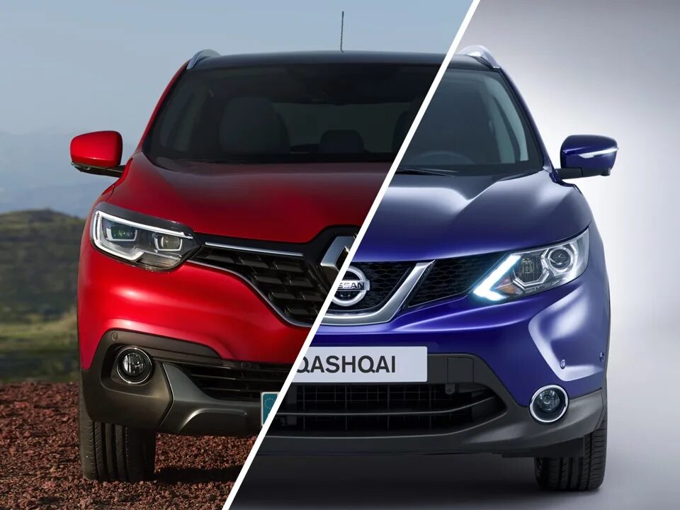 Ниссан рено фото Сравнение Renault Kadjar и Nissan Qashqai - DRIVE2