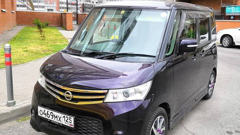 Ниссан рокс фото Nissan Roox 0.7 бензиновый 2012 kei Kar )(Japan) Роксана на DRIVE2