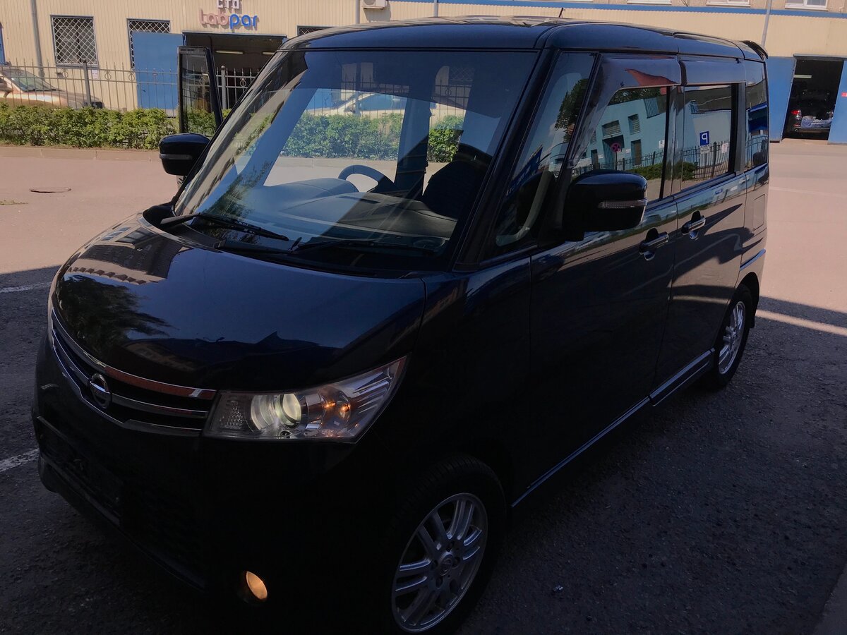 Ниссан рукс фото Купить б/у Nissan Roox I 0.7 CVT (54 л.с.) 4WD бензин вариатор в Санкт-Петербург