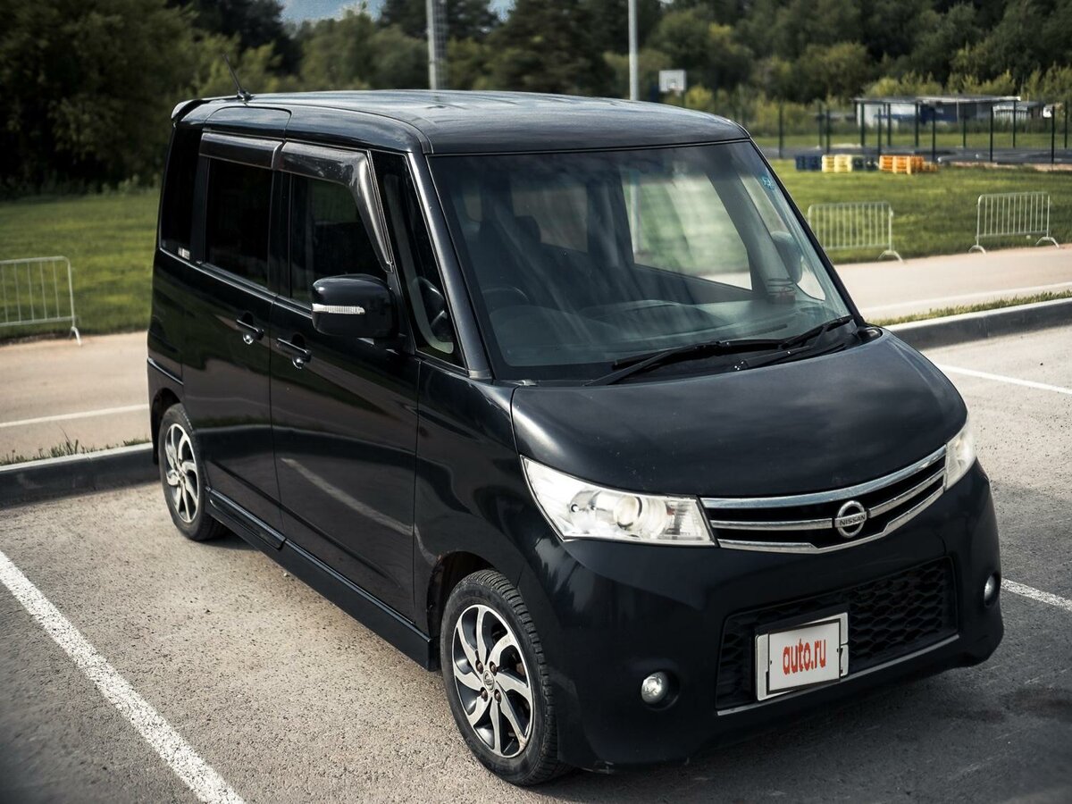 Ниссан рукс фото Купить б/у Nissan Roox I 0.7 CVT (64 л.с.) бензин вариатор в Перми: чёрный Нисса