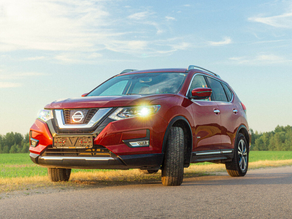 Ниссан руж 2018 фото Купить б/у Nissan Rogue II Рестайлинг 2.0hyb CVT (176 л.с.) 4WD гибрид вариатор 