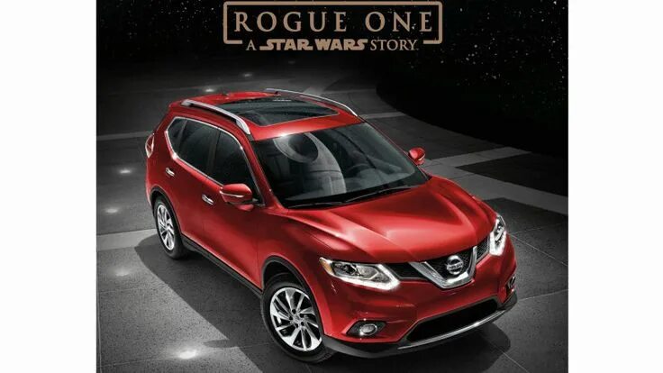 Ниссан руж фото There's a Nissan Rogue promo tie-in with Rogue One: A Star Wars Story because of