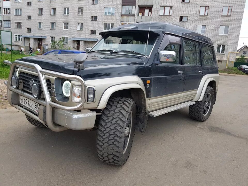 Ниссан сафари 60 фото Новая резина и лифт +2 - Nissan Safari (Y60), 4,2 л, 1996 года шины DRIVE2