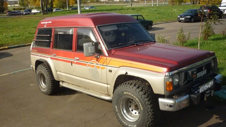 Ниссан сафари 60 фото расширители - Nissan Safari (Y60), 4,2 л, 1990 года кузовной ремонт DRIVE2