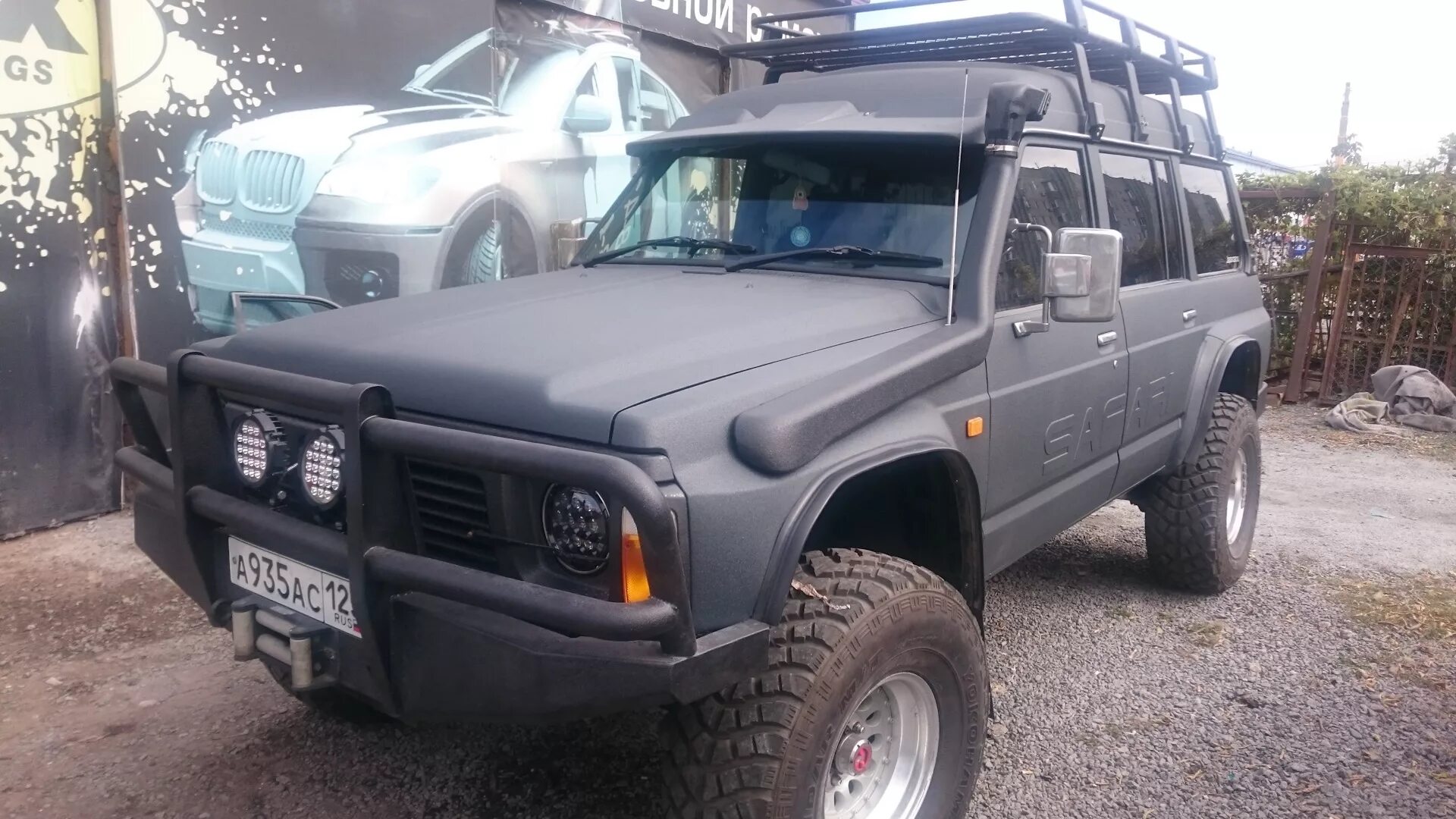 Ниссан сафари 60 фото Line X! - Nissan Safari (Y60), 4,2 л, 1993 года кузовной ремонт DRIVE2