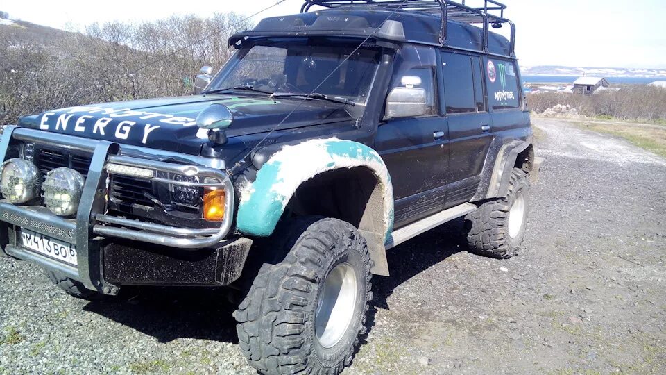 Ниссан сафари 60 фото передние фендера, работы продолжаются) - Nissan Safari (Y60), 4,2 л, 1993 года п