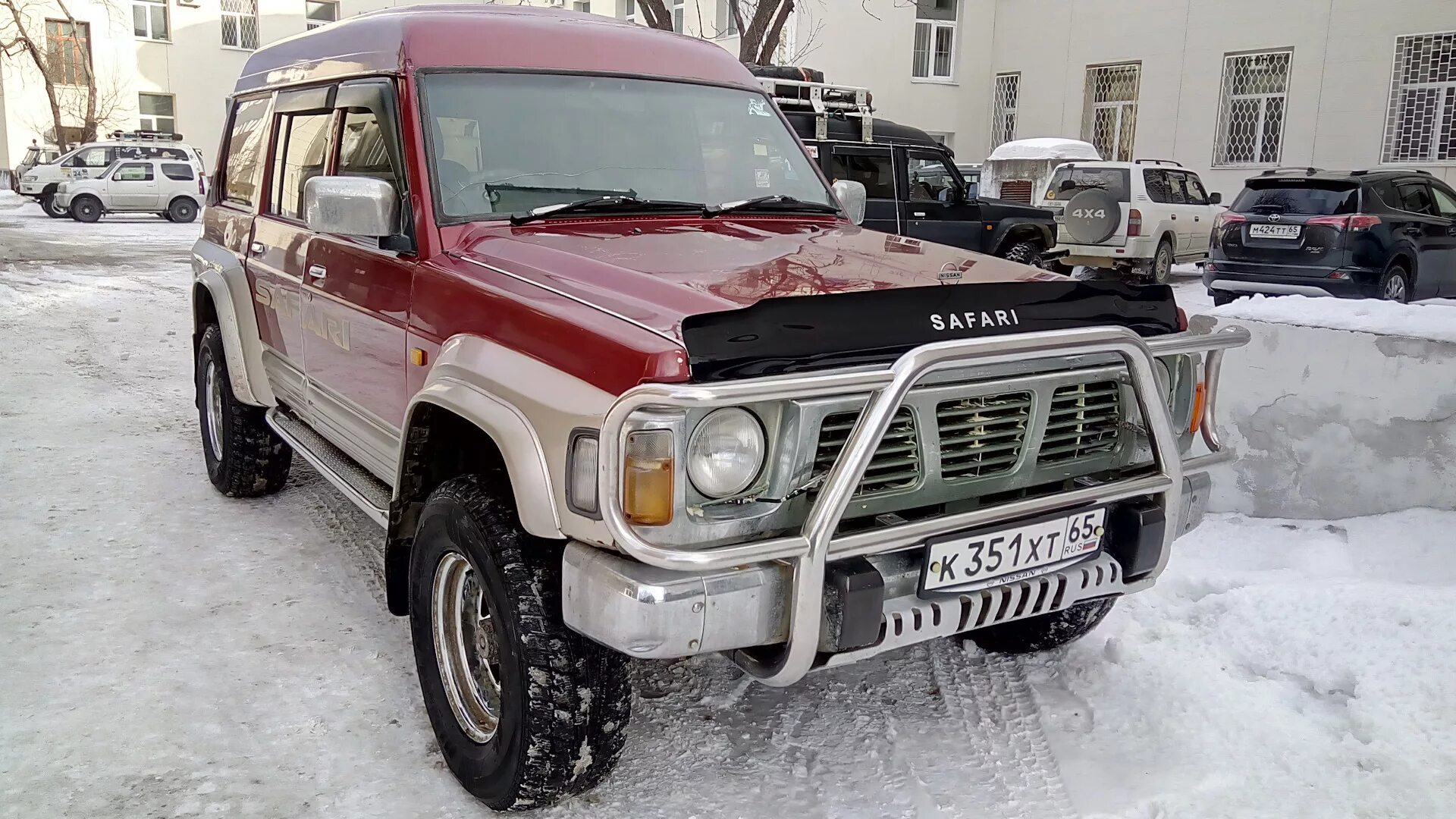 Ниссан сафари 60 кузов фото Уехал Сафари. - Nissan Safari (Y60), 4,2 л, 1994 года продажа машины DRIVE2