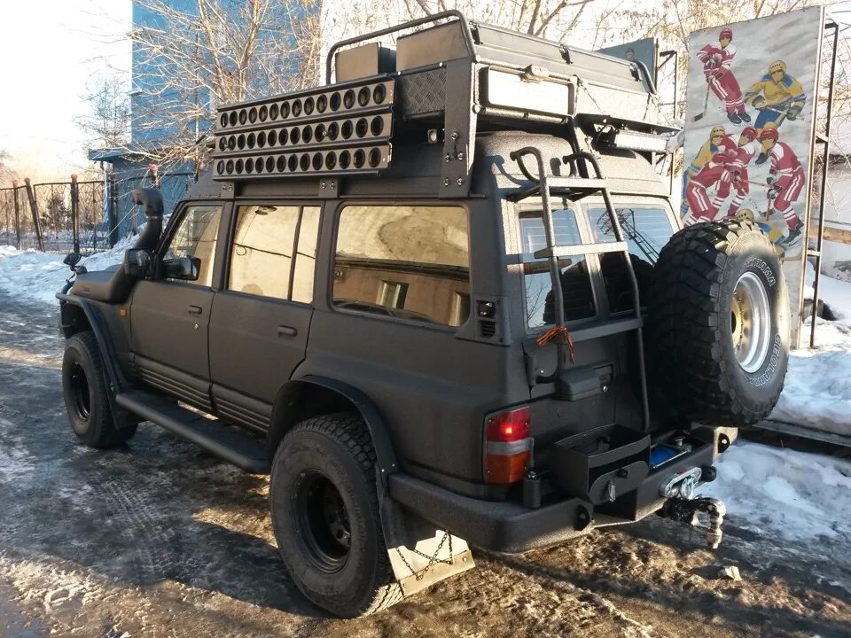 Ниссан сафари 60 кузов фото Перемотали обе лебедки. Еще кое-что по мелочам. - Nissan Safari (Y60), 4,2 л, 19