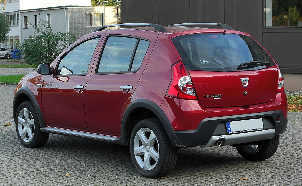 Ниссан сандеро фото File:Dacia Sandero Stepway rear 20101003.jpg - Wikipedia