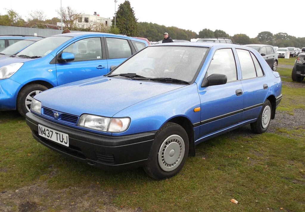 Ниссан санни 1995 года фото 1995 Nissan Sunny 1.4 Preview (N14) I've seen a shot of th. Flickr