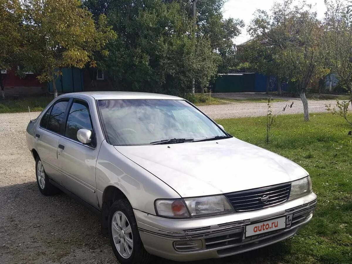 Ниссан санни 1995 года фото Купить б/у Nissan Sunny B14 1.5 AT (105 л.с.) бензин автомат в Майкопе: серый Ни