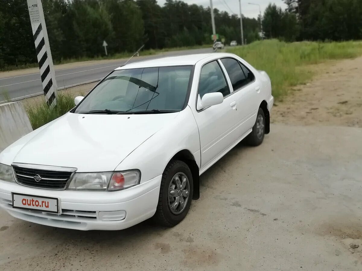 Ниссан санни 1998 фото Купить б/у Nissan Sunny B15 1.5 AT (105 л.с.) бензин автомат в Чите: белый Нисса