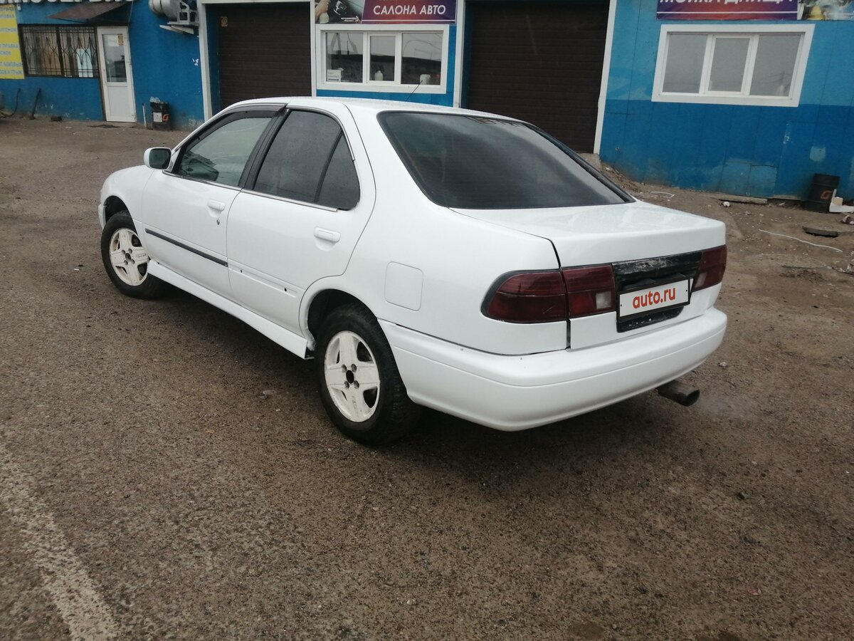 Ниссан санни 1998 фото Купить б/у Nissan Sunny B14 1.5 AT (105 л.с.) бензин автомат в Красноярске: белы