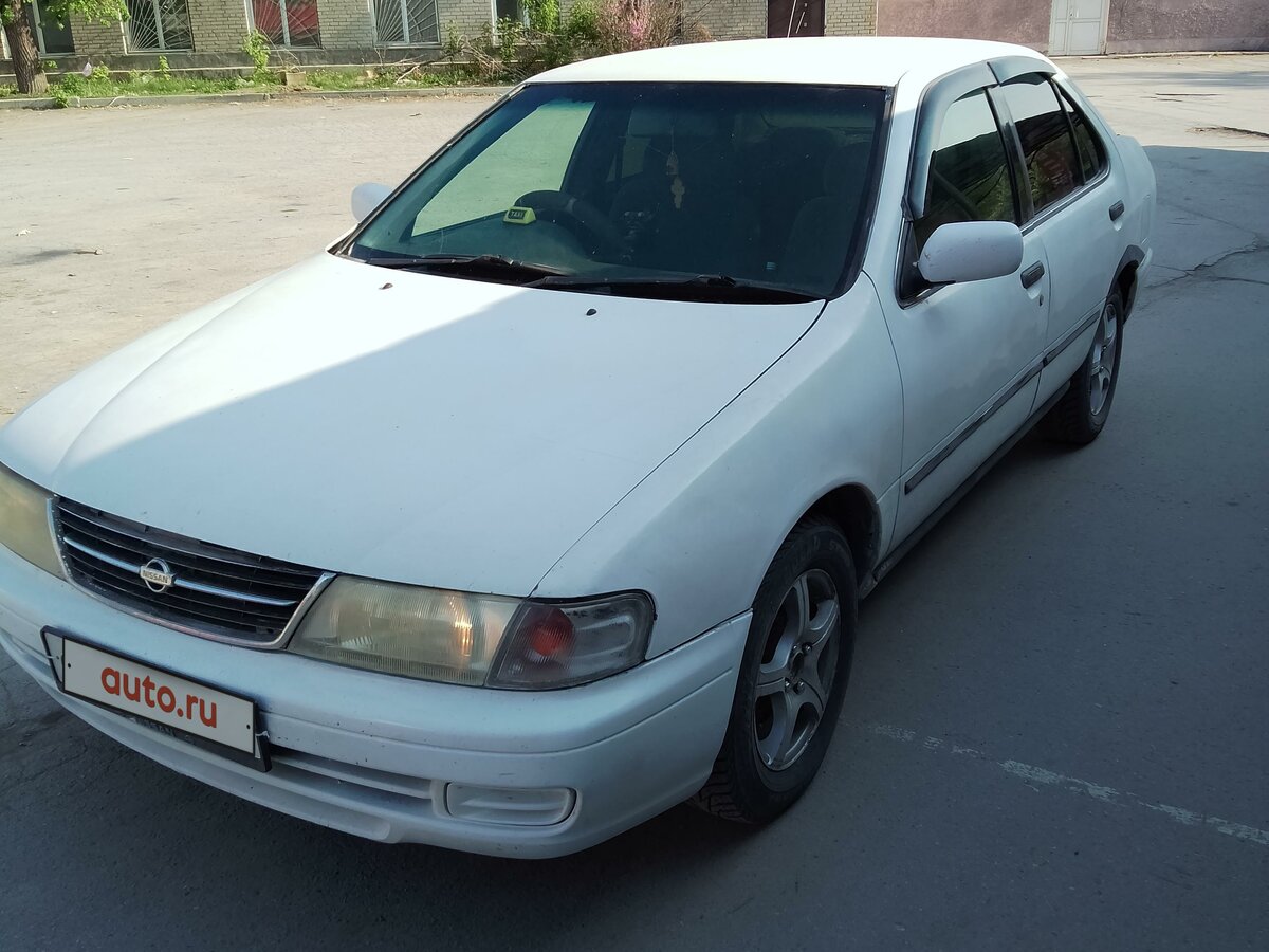 Ниссан санни 1998 фото Купить б/у Nissan Sunny B15 1.5 AT (105 л.с.) бензин автомат в Искитиме: белый Н