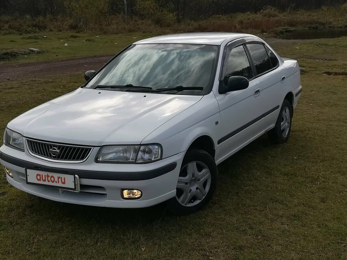 Ниссан санни 2000 фото Купить б/у Nissan Sunny N16 1.5 AT (105 л.с.) бензин автомат в Ванино: белый Нис