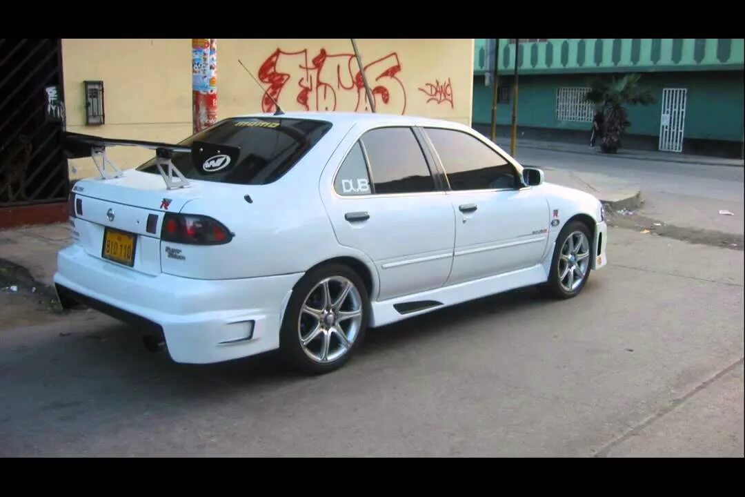 Ниссан санни б14 тюнинг nissan sentra b14 tuning cars - YouTube
