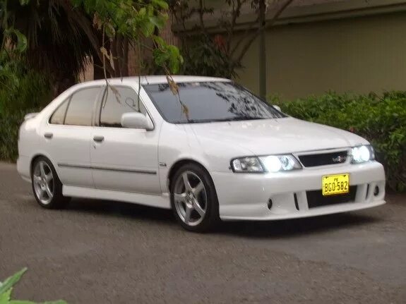 Ниссан санни б14 тюнинг бывает и так - Nissan Sunny (B14), 1,5 л, 1997 года стайлинг DRIVE2