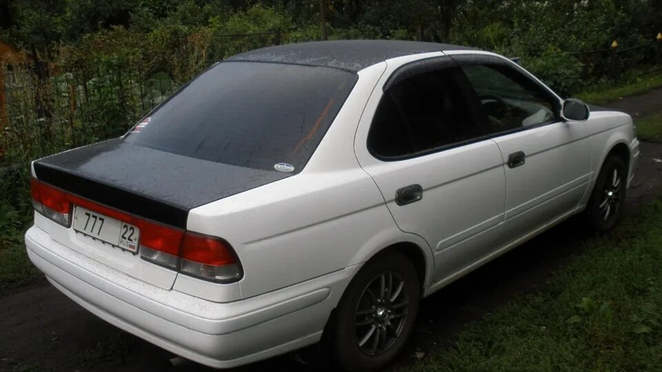Ниссан санни б15 тюнинг Nissan Sunny (B15) 1.5 бензиновый 2001 Черно-белый на DRIVE2