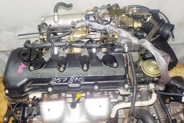 Ниссан санни двигатель фото Купить Двигатель QG15 Sunny, Almera, Wingroad, AD, Гарантия! Установка! в Иркутс
