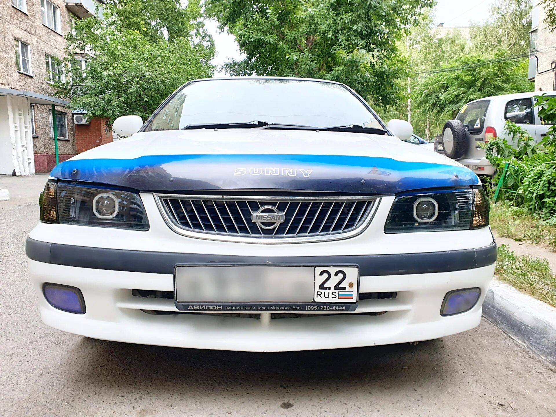 Ниссан санни фб 15 тюнинг 07.2020 Тема закрыта. Всем спасибо за мнение о ресничках на фары / QG15DE на NIS