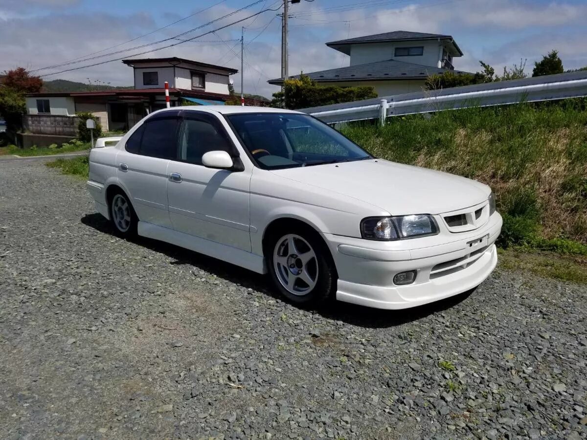 Ниссан санни фб 15 тюнинг Nissan Sunny VZ-R 5 скорость MT полный аэрообвес NEO VVL SR16VE 175ps JB15 Pulsa