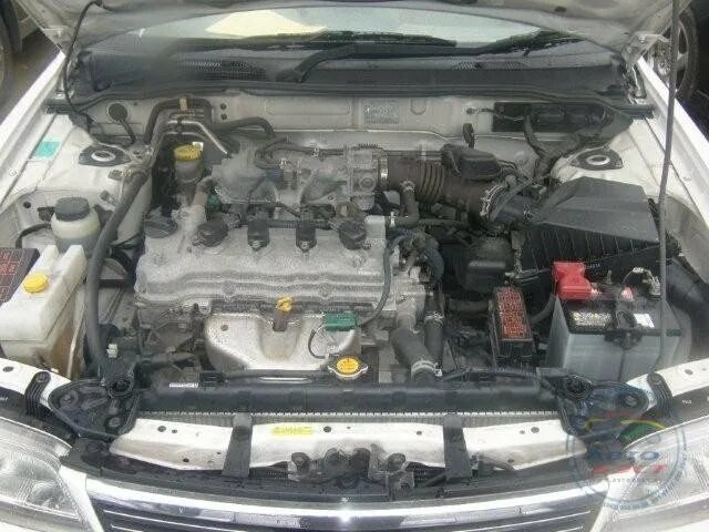 Ниссан санни фото двигателя Автомобиль NISSAN SUNNY EX SALOON в разборе на запчасти - Автобэст-запчасти