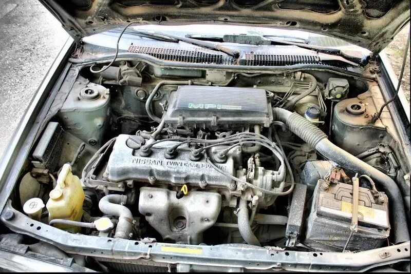 Ниссан санни фото двигателя Ниссан санни мотор - BestChehol.ru