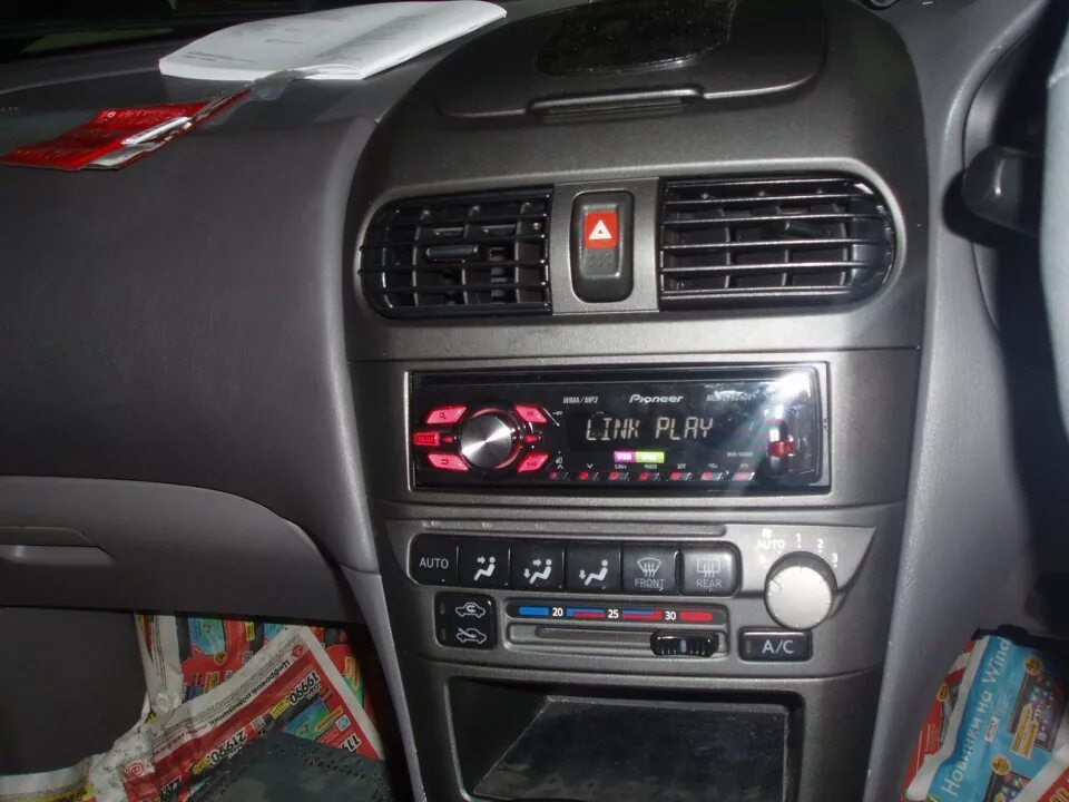 Ниссан санни как подключить магнитолу Меняем магнитолу на Pioneer - Nissan Sunny (B15), 1,5 л, 1999 года автозвук DRIV