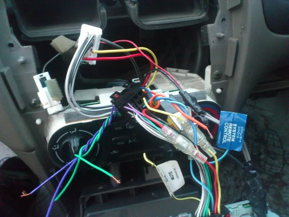 Ниссан санни как подключить магнитолу Установка Пионера - Nissan Sunny (B15), 1,5 л, 2002 года автозвук DRIVE2