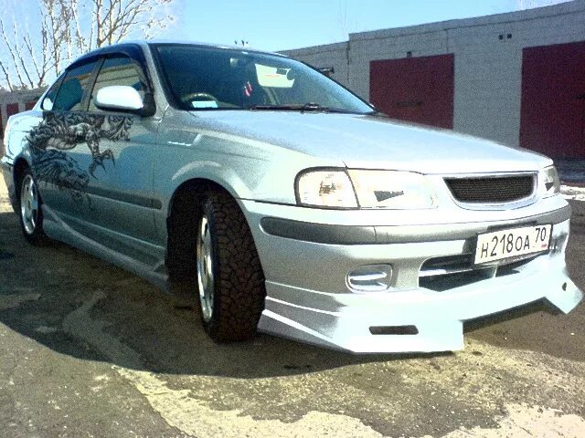 Ниссан санни тюнинг фото Зарисовки на кузовную тему - Nissan Sunny (B15), 1,5 л, 1999 года просто так DRI