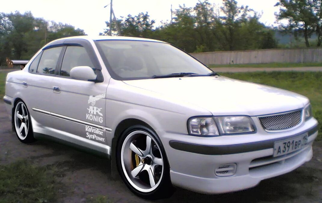 Ниссан санни тюнинг фото нужен совет и критика:) - Nissan Sunny (B15), 1,5 л, 1999 года тюнинг DRIVE2