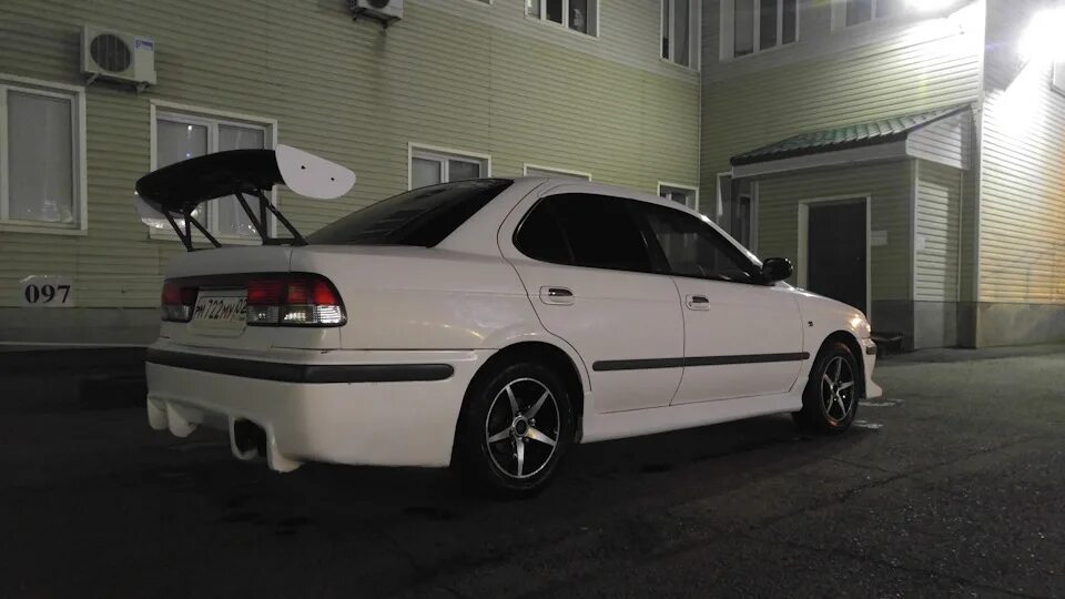 Ниссан санни тюнинг фото Плановая смена колес - Nissan Sunny (B15), 1,5 л, 2000 года колёсные диски DRIVE