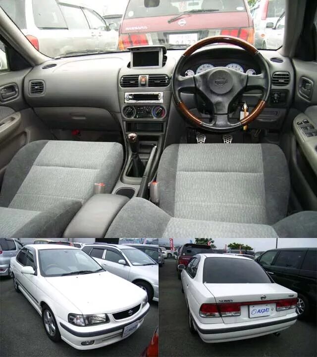 Ниссан санни тюнинг салона Санни в естественной среде обитания - Nissan Sunny (B15), 1,5 л, 2002 года фотог