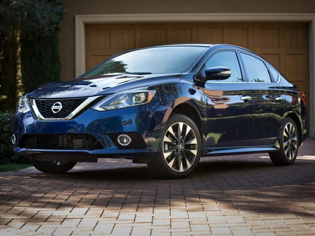 Ниссан сентра 2016 фото Nissan Sentra рестайлинг 2015, 2016, 2017, 2018, 2019, седан, 7 поколение, B17 т