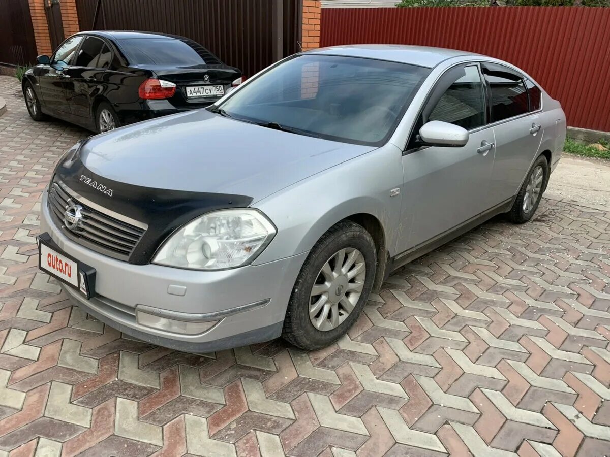 Ниссан серебристый фото Купить б/у Nissan Teana I Рестайлинг 2.4 AT (173 л.с.) бензин автомат в Москве: 