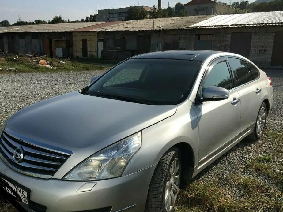 Ниссан серебристый фото Купить б/у Nissan Teana I Рестайлинг 3.5 CVT (245 л.с.) бензин вариатор во Влади