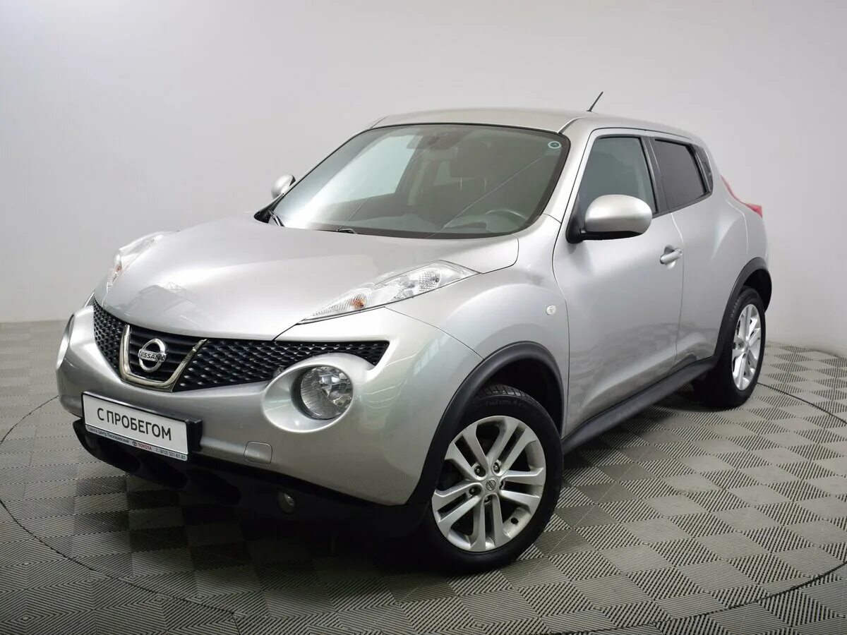 Ниссан серебристый фото Купить б/у Nissan Juke I 1.6 CVT (117 л.с.) бензин вариатор в Санкт-Петербурге: 