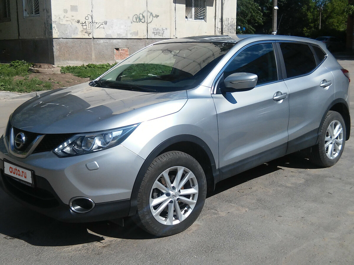 Ниссан серебристый фото Купить б/у Nissan Qashqai II 2.0 CVT (144 л.с.) бензин вариатор в Санкт-Петербур