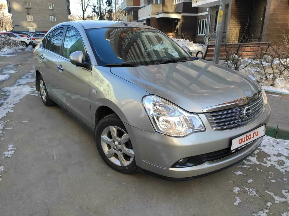 Ниссан серебристый фото Купить б/у Nissan Almera III (G15) 1.6 AT (102 л.с.) бензин автомат в Люберцах: 