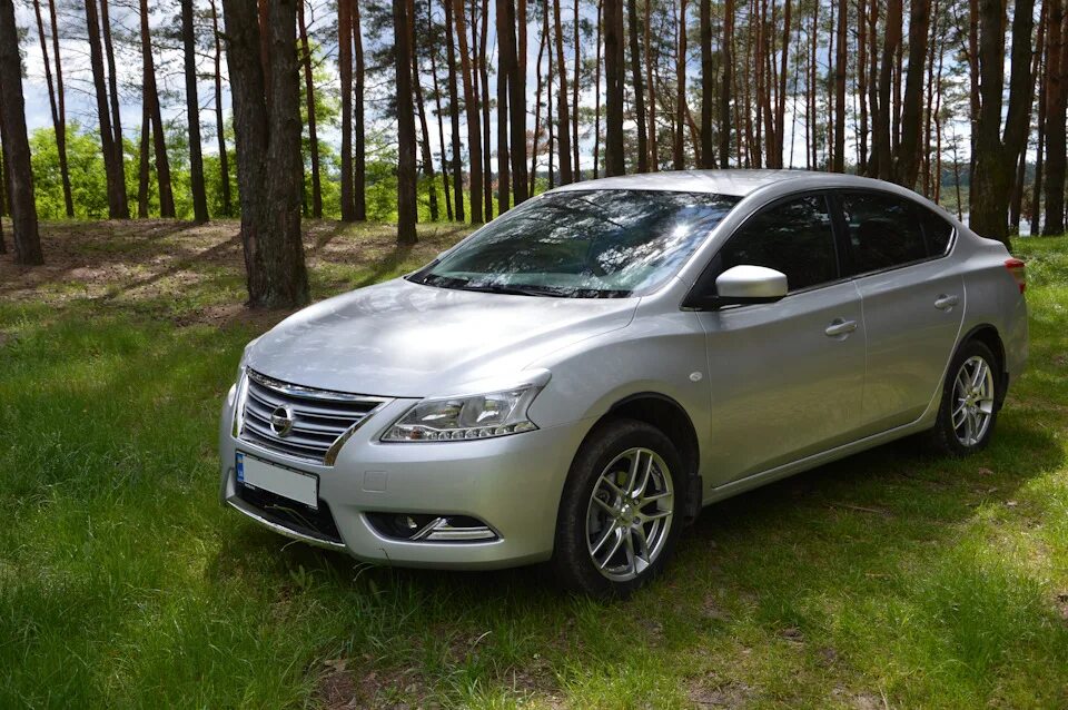 Ниссан серебристый фото Тонировка плёнкой SUNTEK Infinity OP Series (Neutral) 20% и атермалка на лобовое