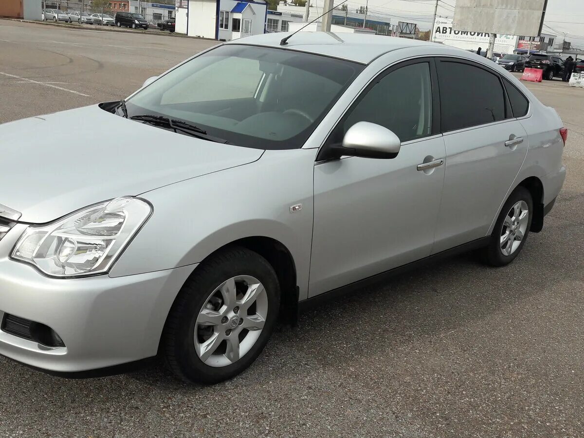 Ниссан серебристый фото Купить б/у Nissan Almera III (G15) 1.6 MT (102 л.с.) бензин механика в Стерлитам