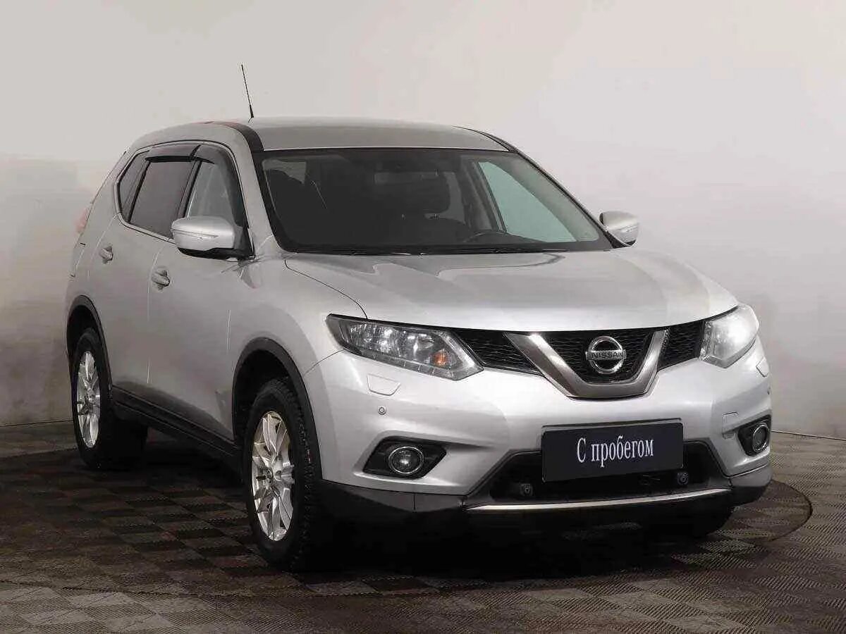 Ниссан серебристый фото Nissan X-Trail Серебряный 2015 с пробегом 121 531 км. в автоцентре Крост в Росто