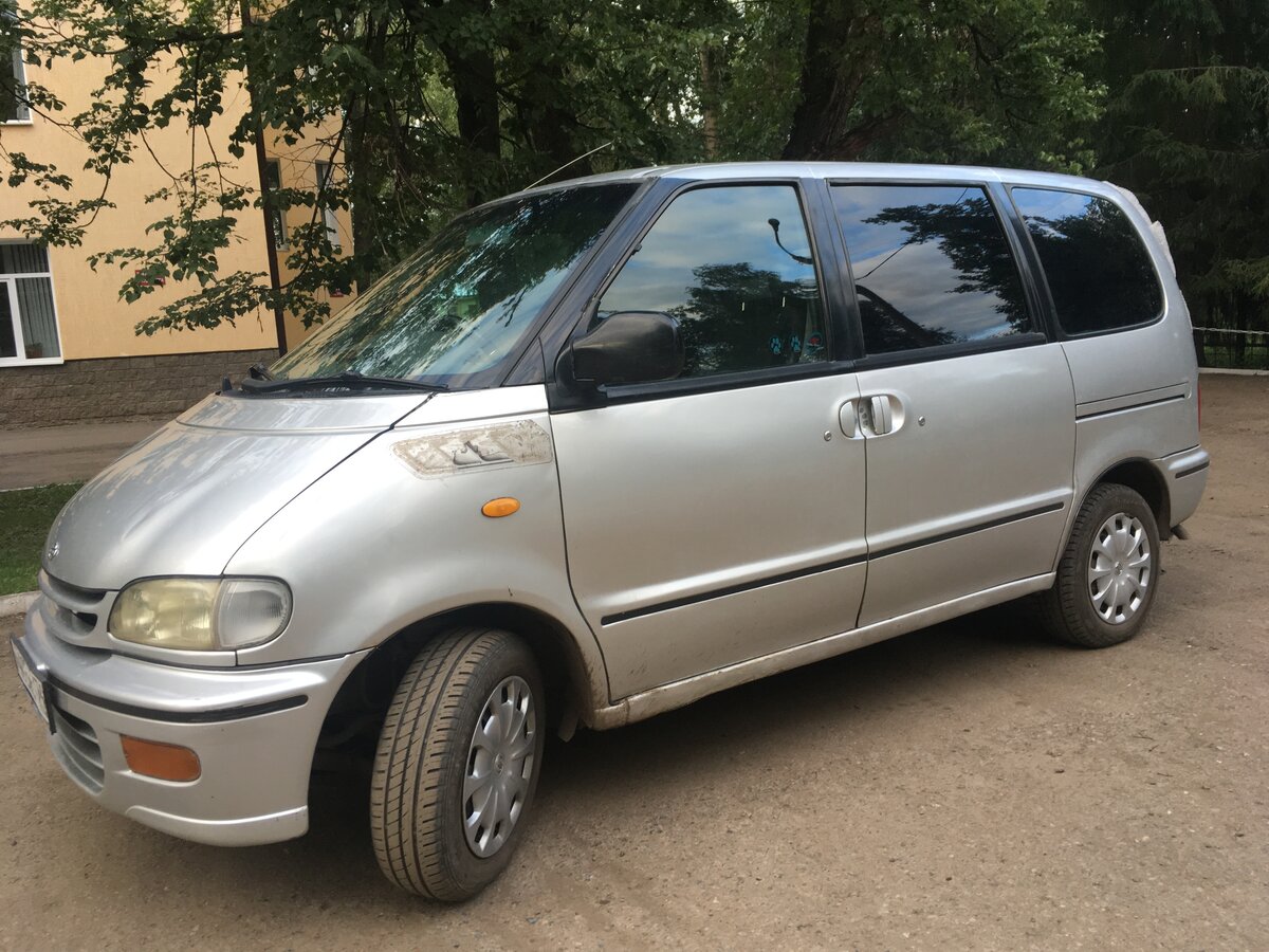 Ниссан серена 1999 года фото Купить б/у Nissan Serena I (C23) 2.0 AT (126 л.с.) бензин автомат в Уфе: серый Н