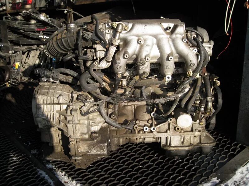 Ниссан серена 1999 года фото мотора Двигатель Nissan Serena PC24 SR20DE