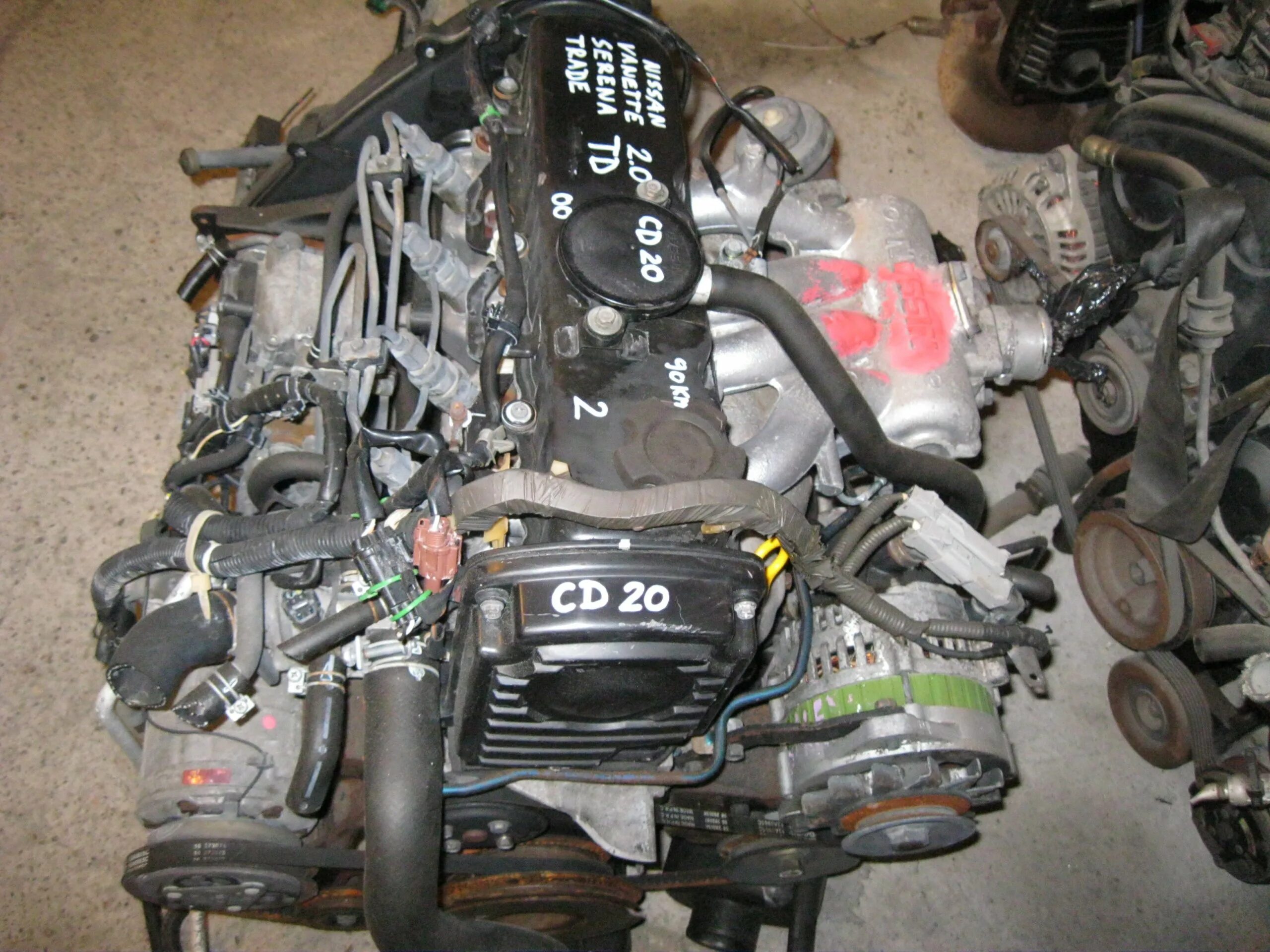 Ниссан серена 1999 года фото мотора Двигатели cd20, cd20e, cd20et и cd20eti nissan: характеристики, ремонтопригоднос