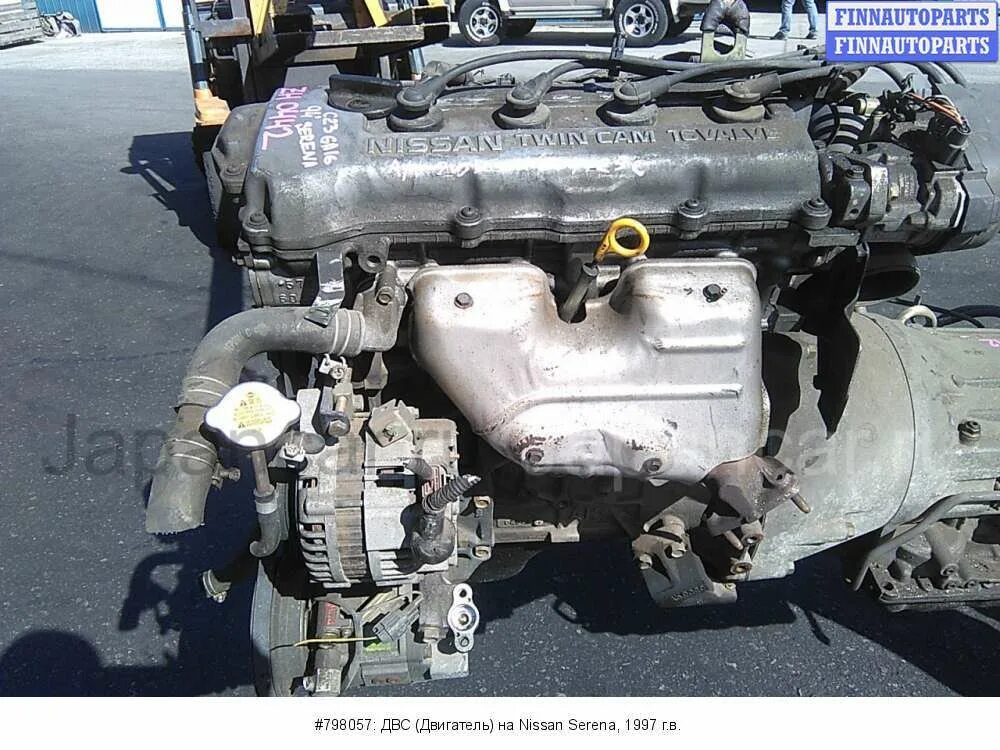 Ниссан серена 1999 года фото мотора Купить б/у двигатель (ДВС) Nissan (Ниссан) GA16DE 1.6 л