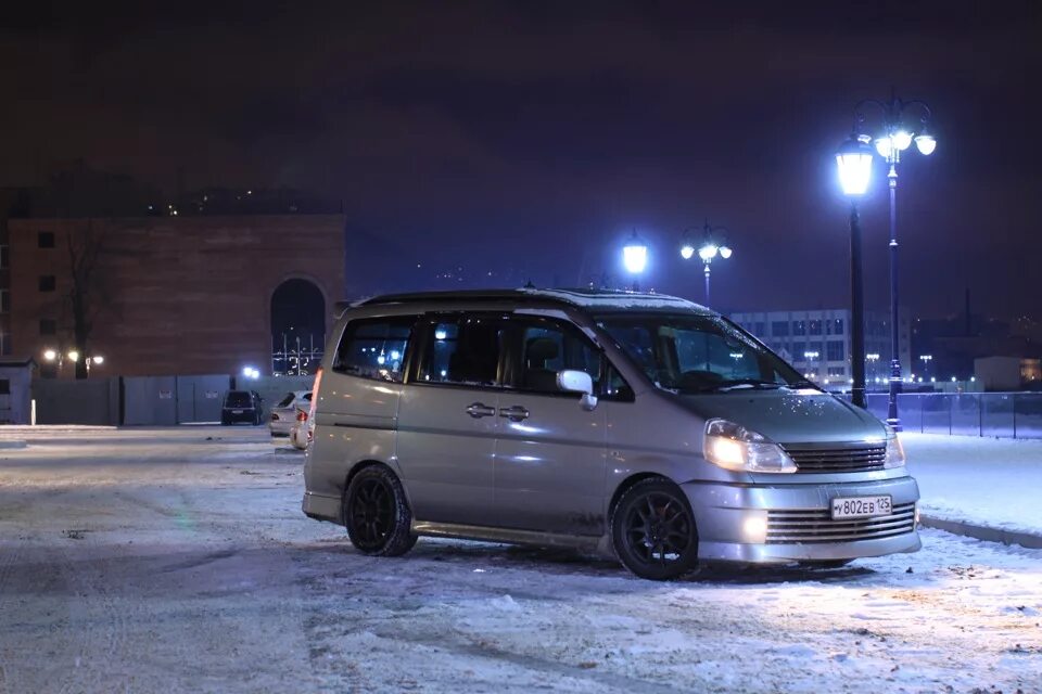 Ниссан серена с24 фото Winter Look=) - Nissan Serena Mk II (C24), 2 л, 2002 года колёсные диски DRIVE2
