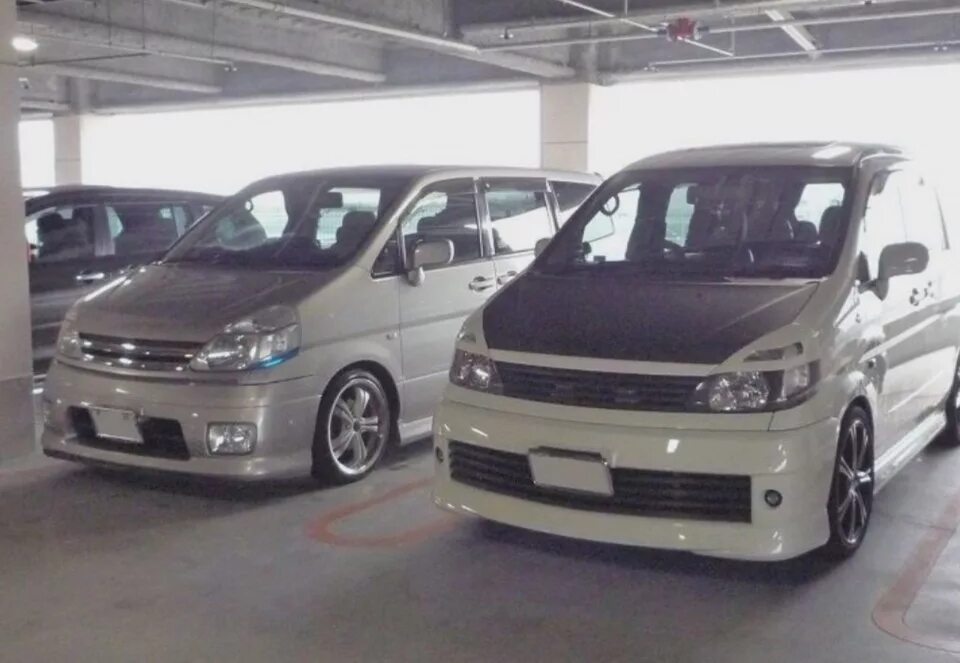 Ниссан серена с24 тюнинг Фотки тюнинга разных серен (Part 3) - Nissan Serena Mk II (C24), 2 л, 2000 года 