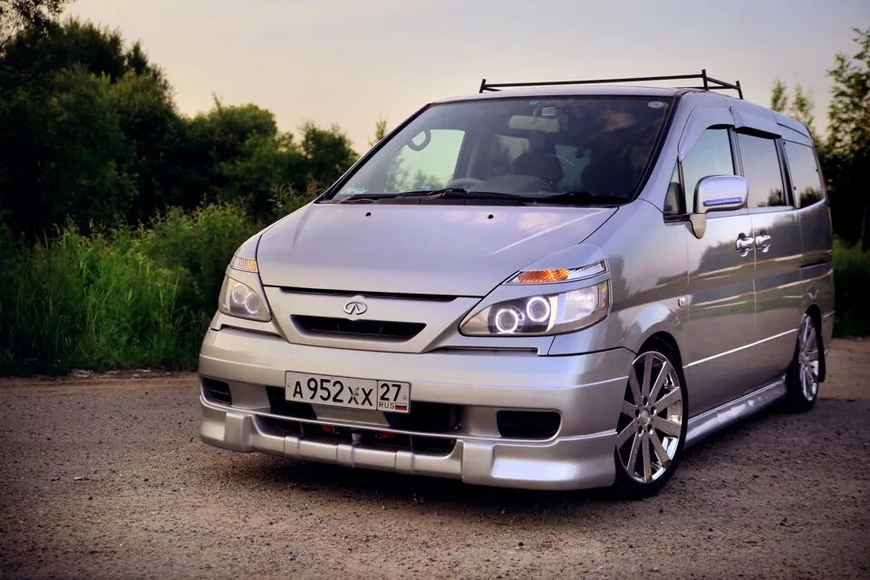 Ниссан серена с24 тюнинг Отчет по пневмо на "serena"у - Nissan Serena Mk II (C24), 2 л, 2003 года просто 